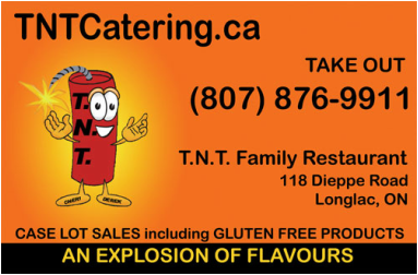 TNT Catering Business Card